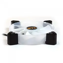 Вентилятор GTL 120 мм Multicolor B3, White/Black (GTL-120LMCB3P ARGB) - мініатюра 4