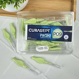 Міжзубний йоржик Curasept Proxi P09, ISO2 (0.9 мм, салатовий), 25 шт