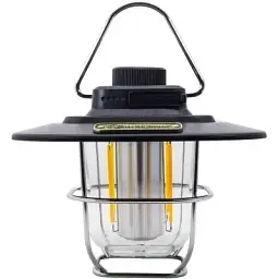 Ліхтар Westinghouse RETRO 4W LED Filament WF242 Type-C з функцією Power Bank Чорний (WF242-CB(Black))