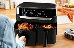 Мультипіч (аерофритюрниця) Tefal Dual Easy Fry EY901N10 - мініатюра 7