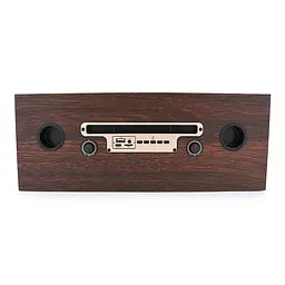Колонка Kisonli G102 Bluetooth 5.3,Two microphone, 2х8W, 1800mAh, USB/TF/BT/AUX, DC: 5V, BOX, Brown, Q8 - мініатюра 3