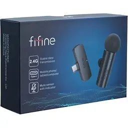 Мікрофон Fifine (M6) Wireless Black (M6) - мініатюра 5