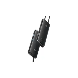 Концентратор Baseus USB-C 6-in-1 HDMI + 2xUSB 3.0 + USB-C + SD/TF black (WKQX050001) - мініатюра 5
