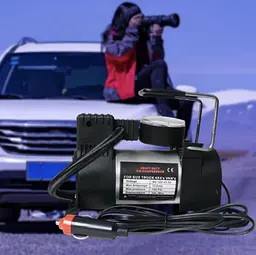 Портативний автокомпресор AND 12В 35 л/хв 140 PSI для подкачки шин - мініатюра 4