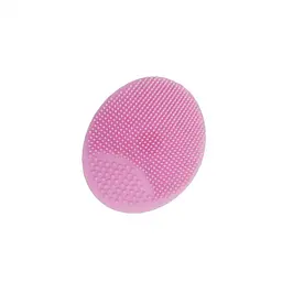 Силіконова мочалка для купання новонароджених Mega Zayka MGZ-0923(PInk)