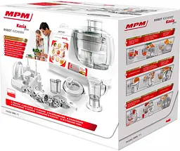 Кухонний комбайн MPM MRK-11 [80418] - мініатюра 3