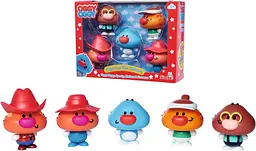Ігровий набір фігурок Оггі Оггі Simba Oggy Oggy Deluxe 5 героїв мультфільму рухомі фігурки 7 см від 3 років (SKU-240) - мініатюра 3