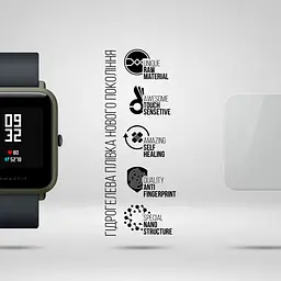 Гідрогелева плівка на годинники Amazfit Watch Bip ArmorStandart захисна плівка для смарт годинників прозора (ARM57919) - мініатюра 2