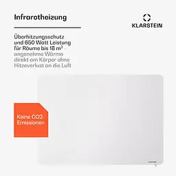 Інфрачервоний обігрівач Klarstein Wonderbeam 650 (10045438) - мініатюра 4