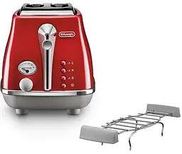 Тостер Delonghi CTOC 2103 R [64754] - мініатюра 2