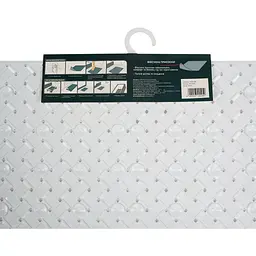 Килимок для душу квадратиний Eco Fabric Лоза 50х50 см білий (5050-002) - мініатюра 6