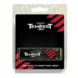 Накопичувач SSD Mushkin m.2 NVMe 1TB Tempest 3D TLC 3300/2900 MB/s (MKNSSDTS1TB-D8) Б/в - мініатюра 3