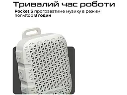 Портативна колонка HiFuture Pocket-S 5W Grey-Blue (pocket-s.greyblue) - мініатюра 6
