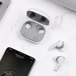 Стереогарнітура Bluetooth Hoco ES34 White - мініатюра 2