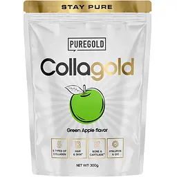Колаген Pure Gold Collagold Зелене яблуко 300 г