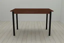 Стіл кухонний Ferrum-decor Маріо 75x120x70 Чорний ДСП Венге 16мм (FRD-105626) - мініатюра 3
