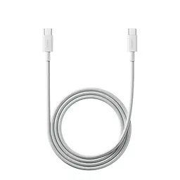 Кабель Xiaomi Braided 6A Type-C-Type-C 1m (BHR087KGL) білий BHR087KGL