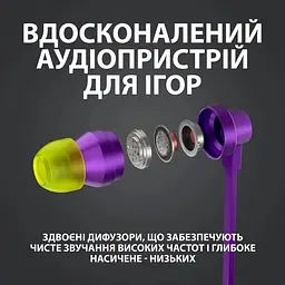 Гарнітура Logitech G333 Purple (981-000936) - мініатюра 10