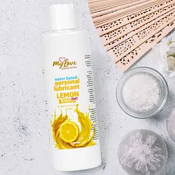 Лубрикант Boys Of Toys MyLove Aroma Series IntimMassage Lemon 2в1 та масажний гель, 300 мл - мініатюра 3