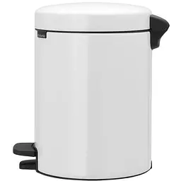 Відро для сміття Brabantia Pedal Bin біле 5 л (112065) - мініатюра 2