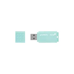 USB флеш накопичувач Goodram 32GB UME3 Care Green USB 3.2 (UME3-0320CRR11) - мініатюра 2