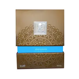 Парфуми чоловічі з феромонами Hot Shiatsu Pheromone Fragrance Men Light Blue 50 мл - мініатюра 2