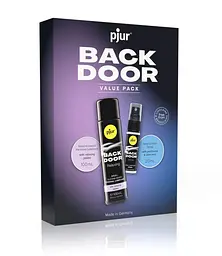 Набір Pjur Подарунковий BACK DOOR Value Pack: силіконова змазка 100 мл та розслаблювальний спрей 20 мл - мініатюра 2