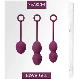 Набір вагінальних кульок Svakom Nova Violet зі зміщеним центром ваги - мініатюра 6