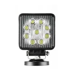Додаткова LED фара Лідер / 110x110x50 mm / 27W / 3W x 9 / 10-30V / Ближнє світло 1 шт.