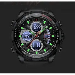 Чоловічий наручний годинник Naviforce Fly (Black) - мініатюра 10