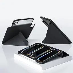 Чохол-книжка BeCover Ultra Slim Origami Flex для Apple iPad Pro 13 (2024) Black (712978) - мініатюра 4