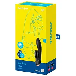 Смарт-вібратор кролик Satisfyer Double Flex - мініатюра 4