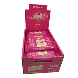 Батончик Zero One, 25*50 грам Малиновий чізкейк Sporter fit0018259