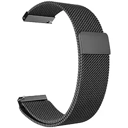 Ремінець до смарт-годинника BeCover Milanese Style для Samsung Galaxy (20mm)/Watch 5/ Watch 4.../Gear S2 Classic/Gear Sport Gray (707673)
