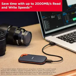 Портативний SSD SanDisk Portable Extreme PRO E81 V2 1TB SDSSDE81-1T00-G25 - мініатюра 5
