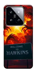 Чохол Demsky Welcome to hawkins для Xiaomi 14 Pro