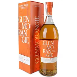 Виски Glenmorangie Виски Original 12 лет 1 л 40% в подарочной упаковке