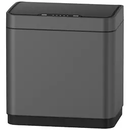 Відро для сміття сенсорне прямокутне Koer TC-020312-07 12 л графіт (KR5587) 