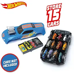 Гоночный автомобиль-гараж Hot Wheels 2 в 1 (HWCC15) - мініатюра 5