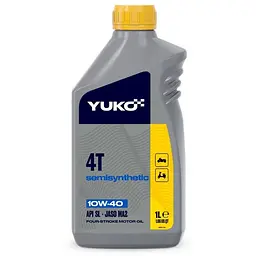 Моторна олива Yuko SEMISYNTHETIC 4T 10W-40 1л (4820070241938)