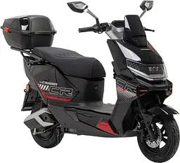 Електроскутер Двомісний Crosser CR20 (2500W, 72V/30Ah) Чорний