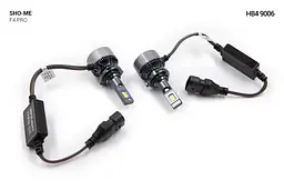 Комплект світлодіодних ламп Sho-Me F4-Pro 9006 (HB4) 45W