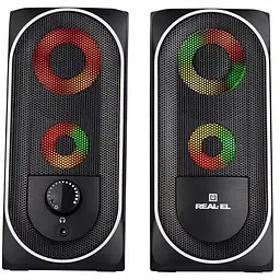 Акустична система REAL-EL S-110 USB Black (EL121100009) - мініатюра 3