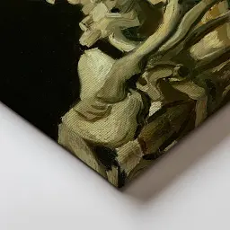 Інтер'єрна картина Череп з цигаркою, Вінсент ван Гог, Vincent van Gogh, Skull of a Skeleton, інтер'єрний декор, 60×45 см (id6653) - мініатюра 3