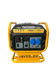 Інверторний Генератор бензиновий DeWalt DWG4000is 4.0 кВт відкритого типу
