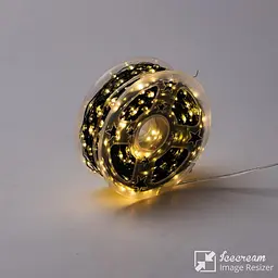 Гірлянда Роса нитка 1000 LED довжина 100 м із пультом від мережі зелена, жовтий - мініатюра 13