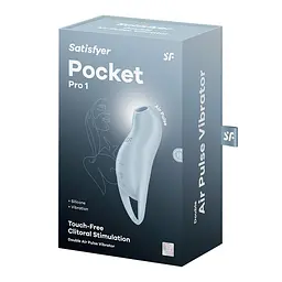 Стимулятор Satisfyer Pocket Pro 1 Вакуумний - мініатюра 5