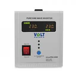 Лінійно-інтерактивний ДБЖ Volt Polska SINUS PRO 500E 12V 300/500W (3SP050012E) - мініатюра 4