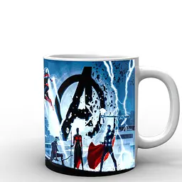 Кухоль GeekLand Avengers Месники фан арт AG.02.015 330 мл білий - мініатюра 3