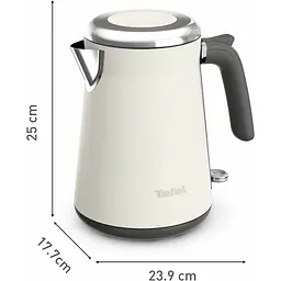 Електрочайник Tefal Collection бежевий 1.68 л (KI666AE0) - мініатюра 12